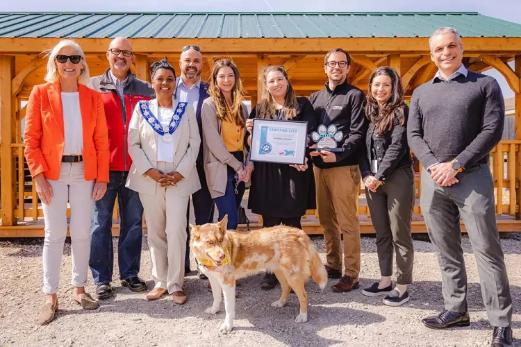 Better Cities for Pets Caledon Designation Group Photo
